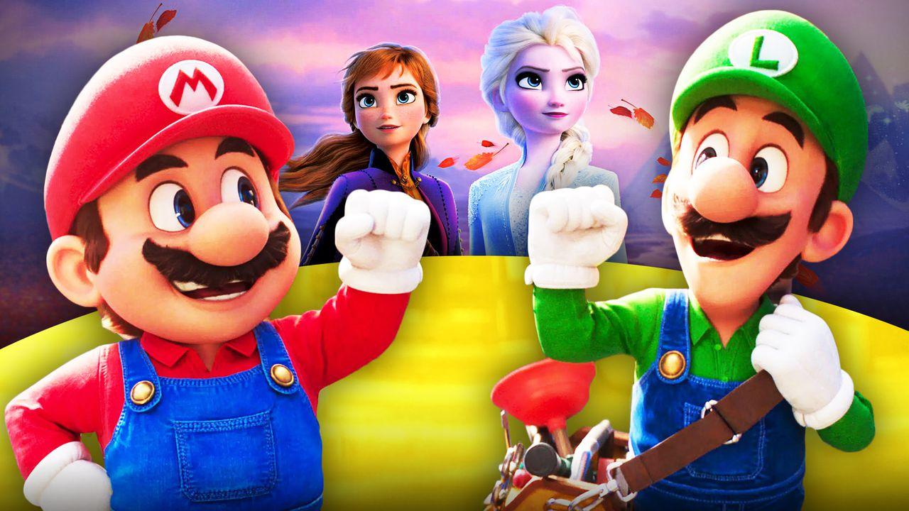 The Super Mario Bros. Movie's opening weekend looks set to break records