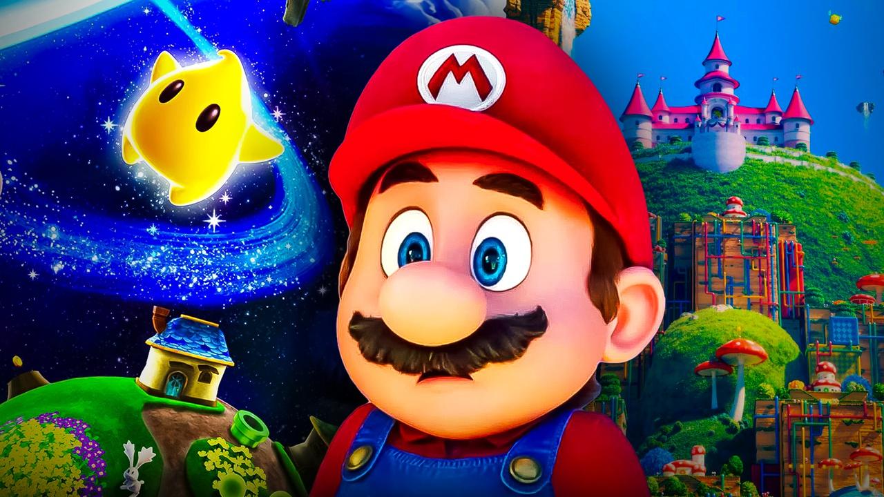 Illumination's Mario and Super Mario Galaxy Luma.