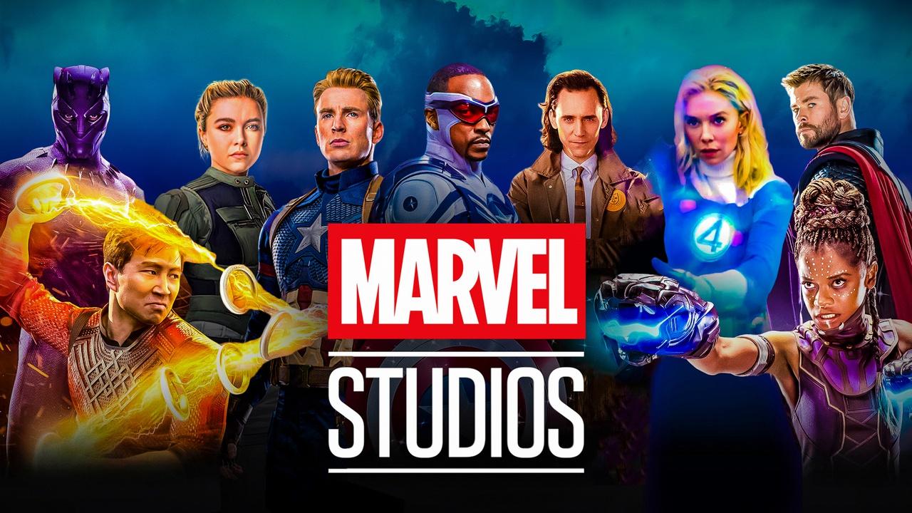 Marvel Studios logo, MCU superheroes