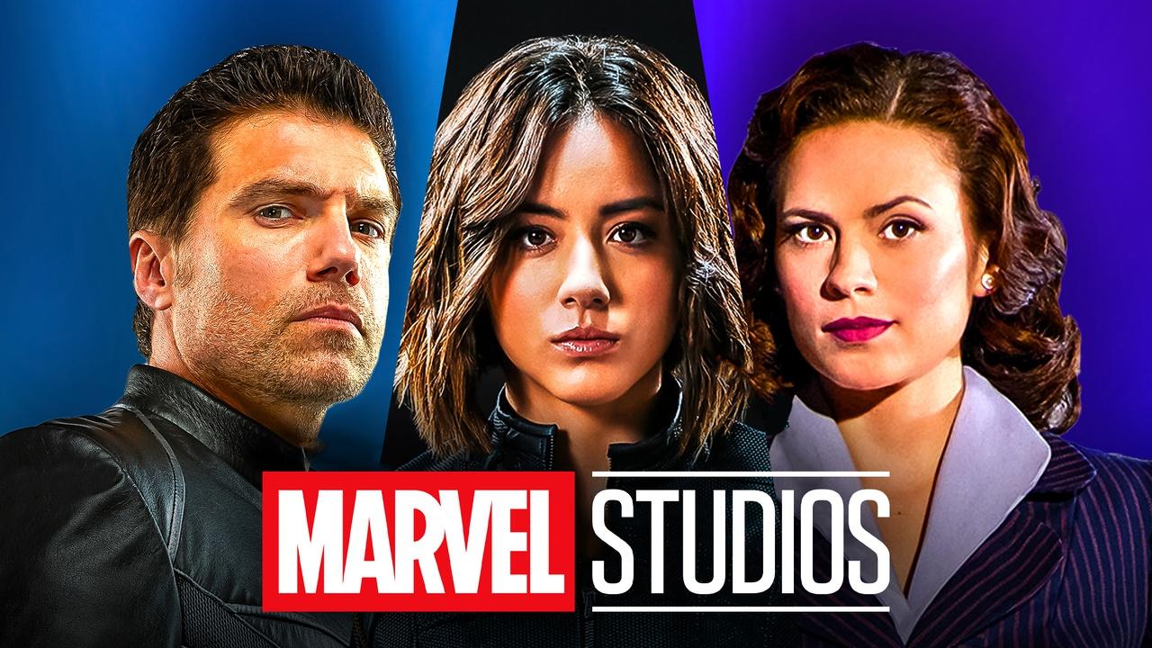 ABC Marvel actors, Marvel Studios logo.