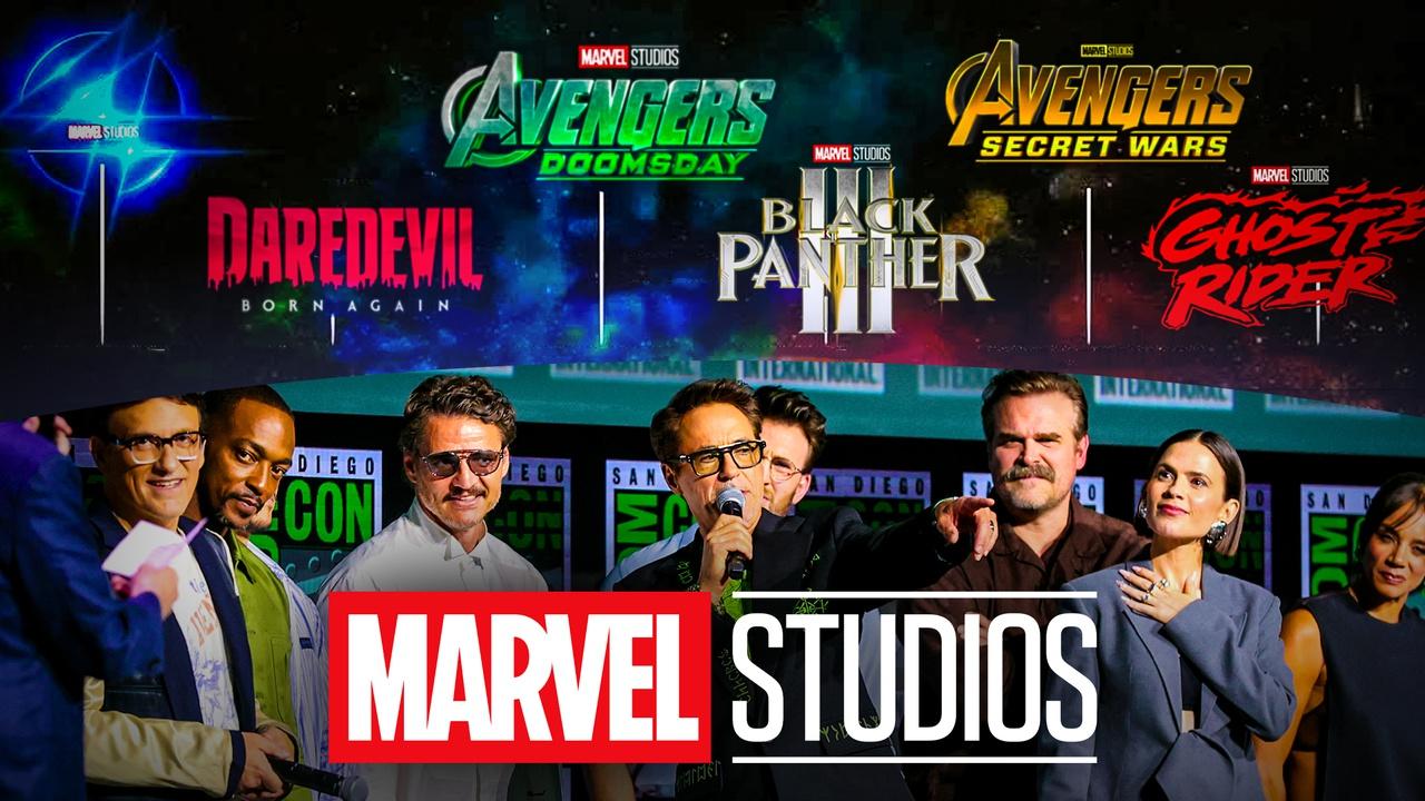 Marvel Studios upcoming movies and shows, Comic-Con actors on stage
