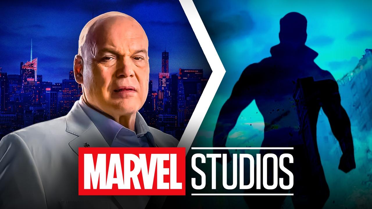 Kingpin, villain silhouette, Marvel Studios logo