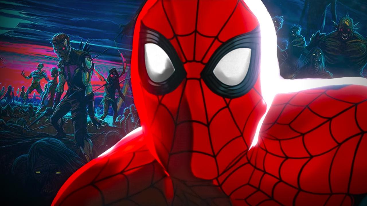 Marvel Zombies Disney+ wallpaper Spider-Man