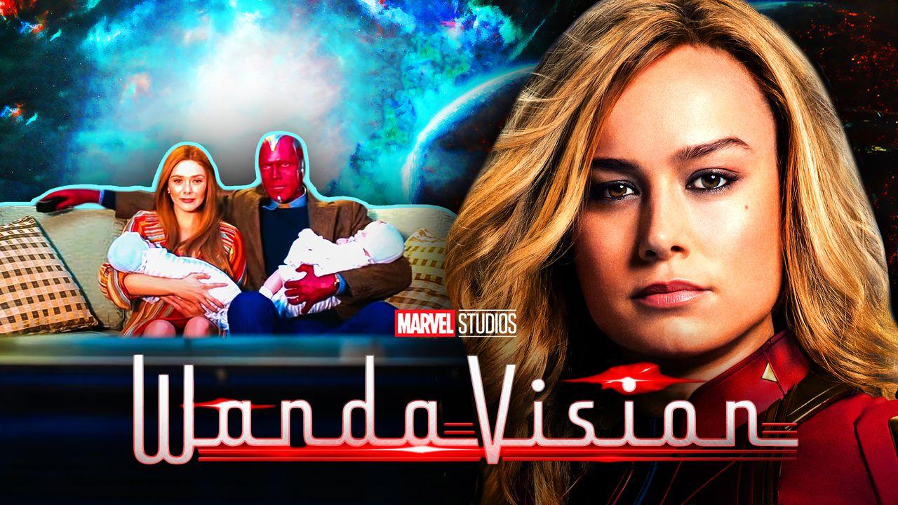 WandaVision Logo, Captain Marvel