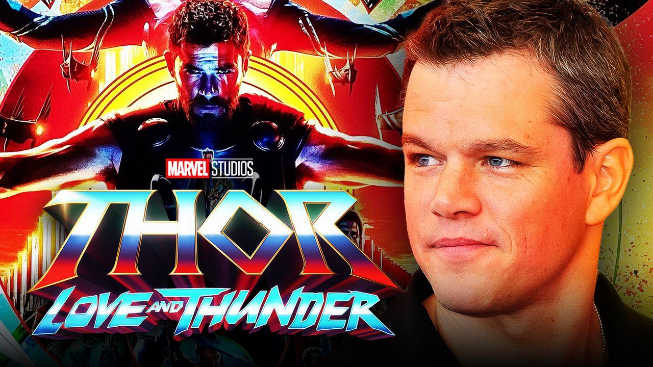 Matt Damon se juntou ao elenco de 'Thor: Love and Thunder', diz site