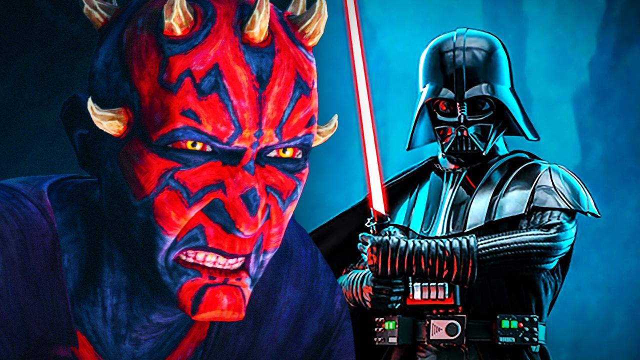 Maul in Maul Shadow Lord, Darth Vader