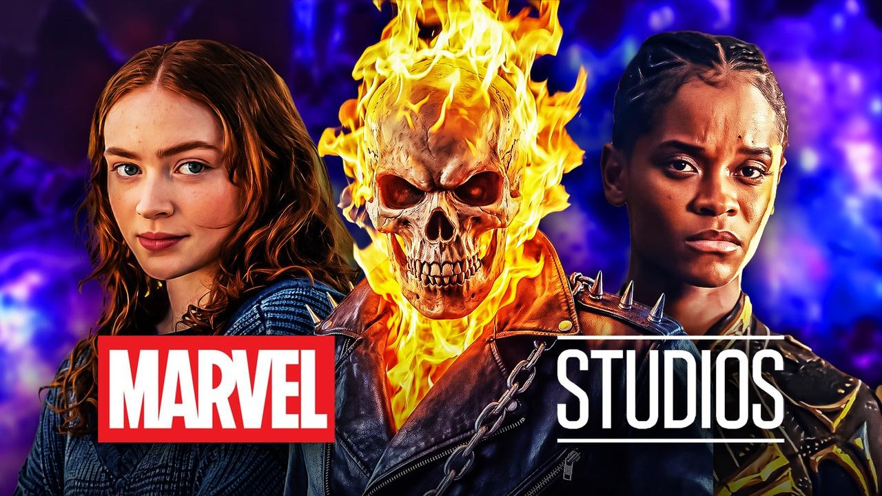 Jean Grey, Ghost Rider, Shuri as Black Panther, Marvel Studios.