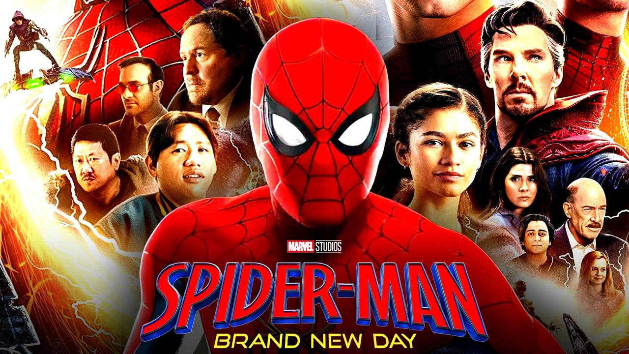 Spider-Man, Spider-Man: Brand New Day logo, No Way Home poster