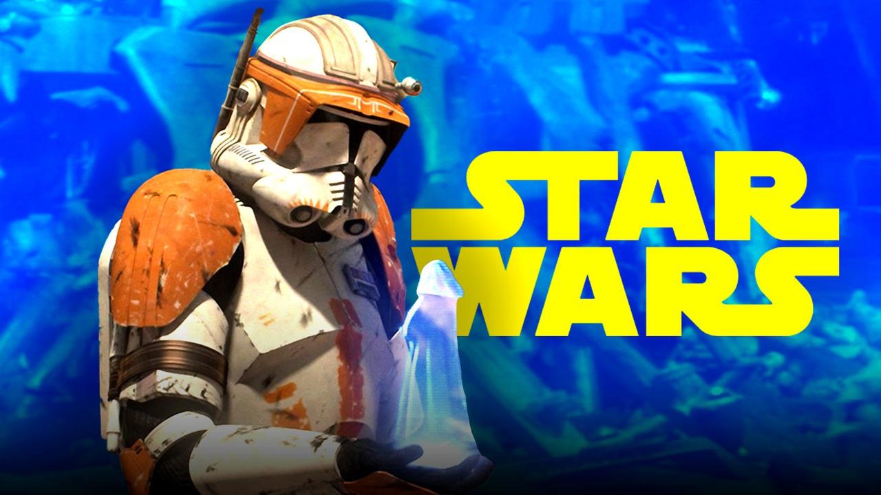 Trick in Star Wars Zero Company with Star Wars logo.