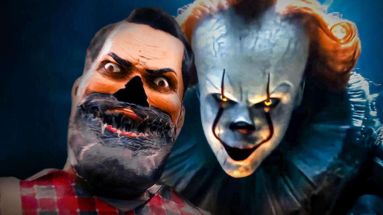 IT Pennywise and Paul Bunyan