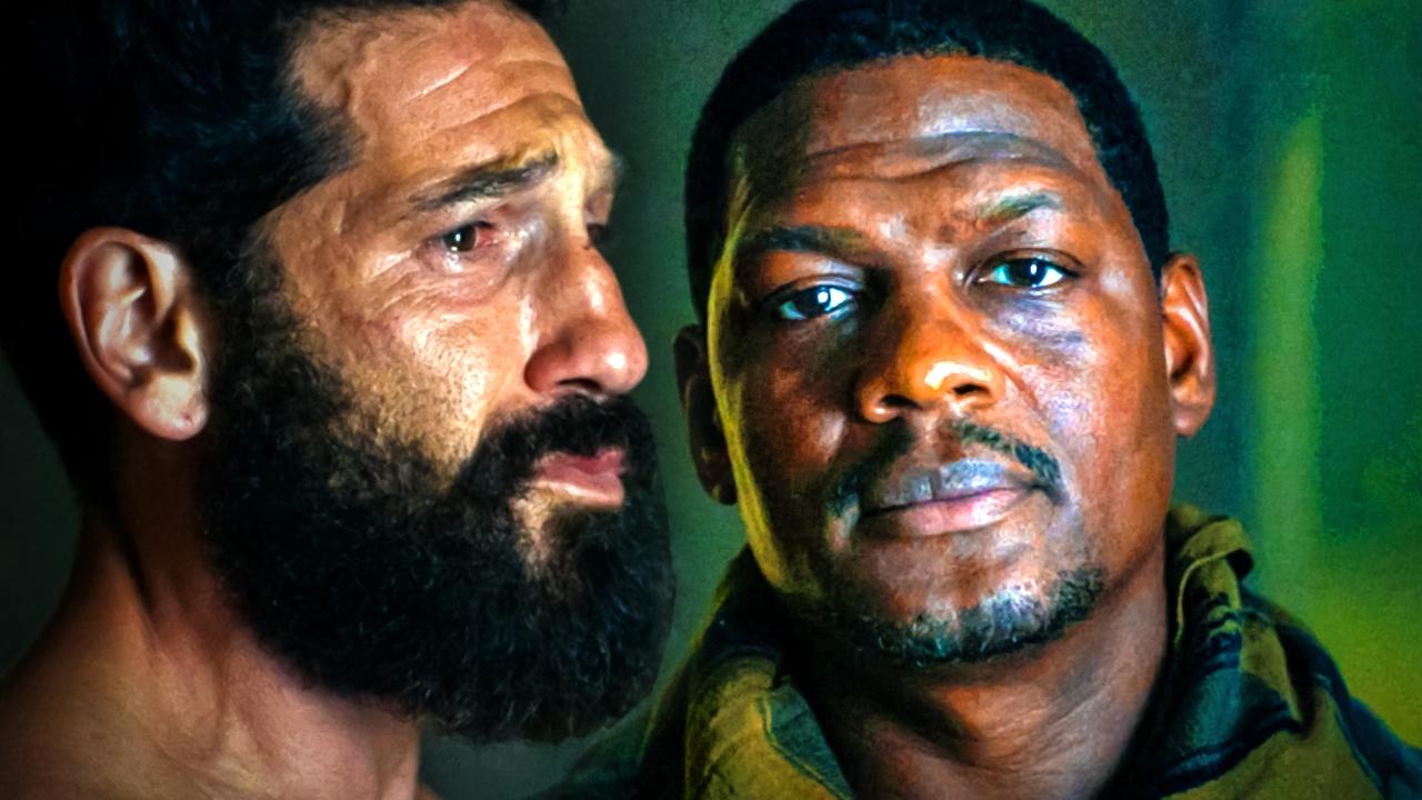 Curtis Hoyle and Frank Castle in The Punisher One Last Kill