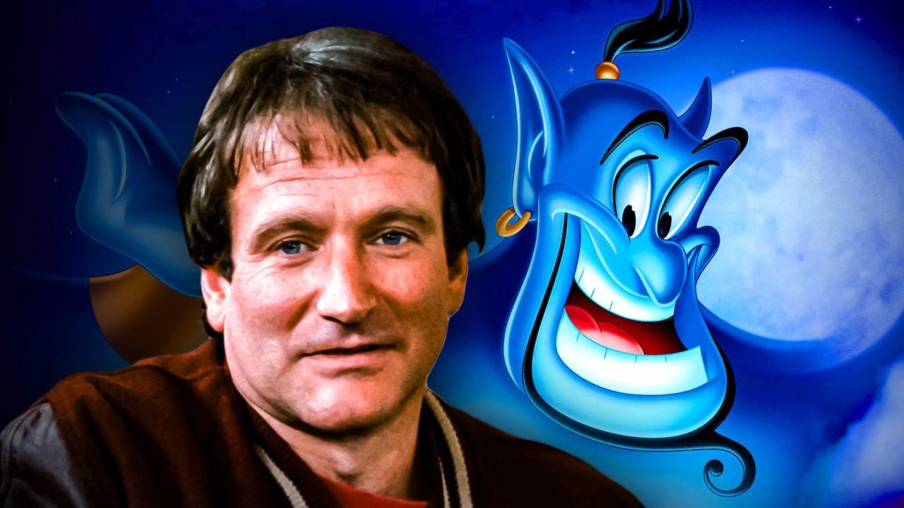 Disney brought Robin Williams' Genie back for a new short, without