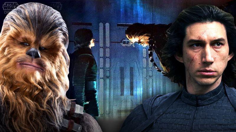 Kylo Ren And Chewbacca Lost Scene Revealed In The Rise Of Skywalker Novelization