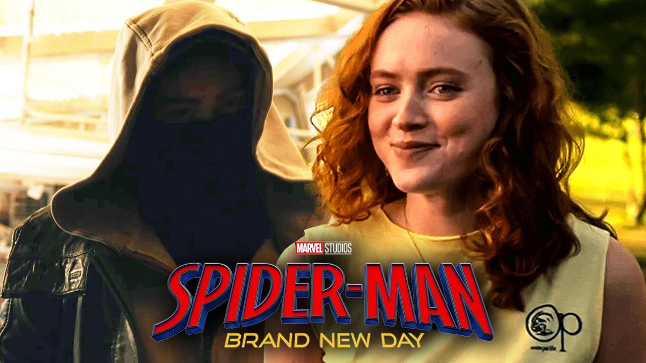 Spider-Man: Brand New Day logo, Sadie Sink.