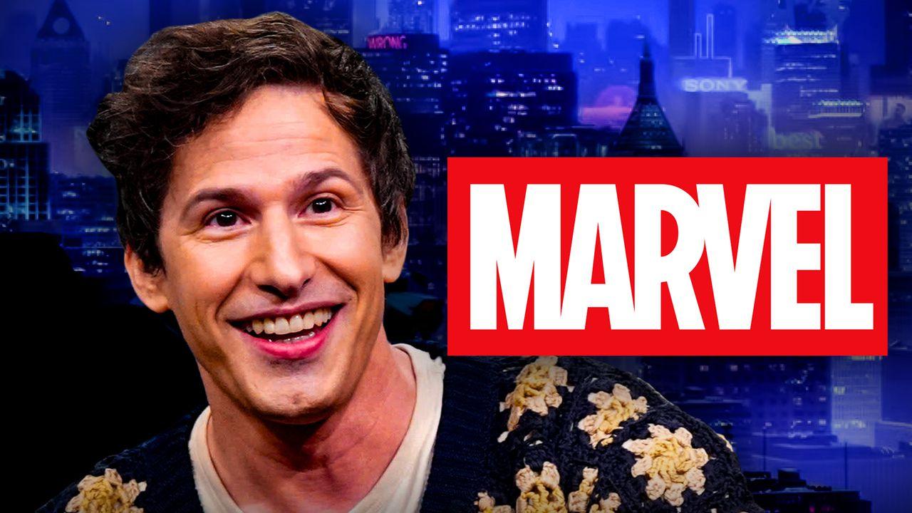 Andy Samberg, Marvel logo