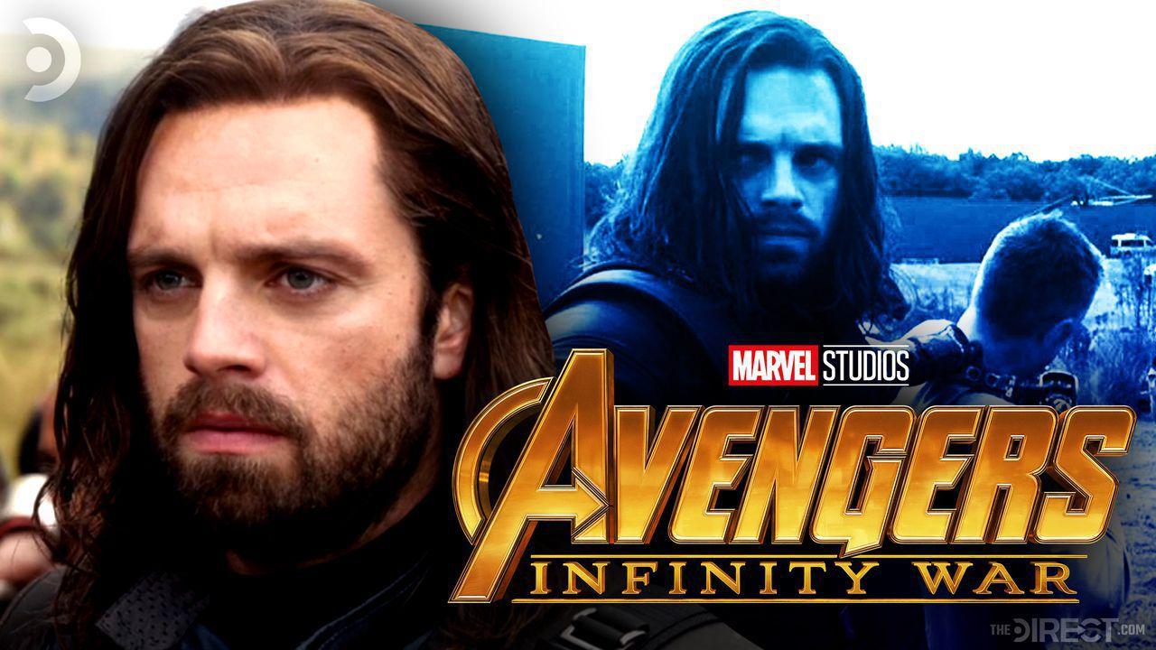 Sebastian Stan, Bucky Barnes, Avengers: Infinity War logo