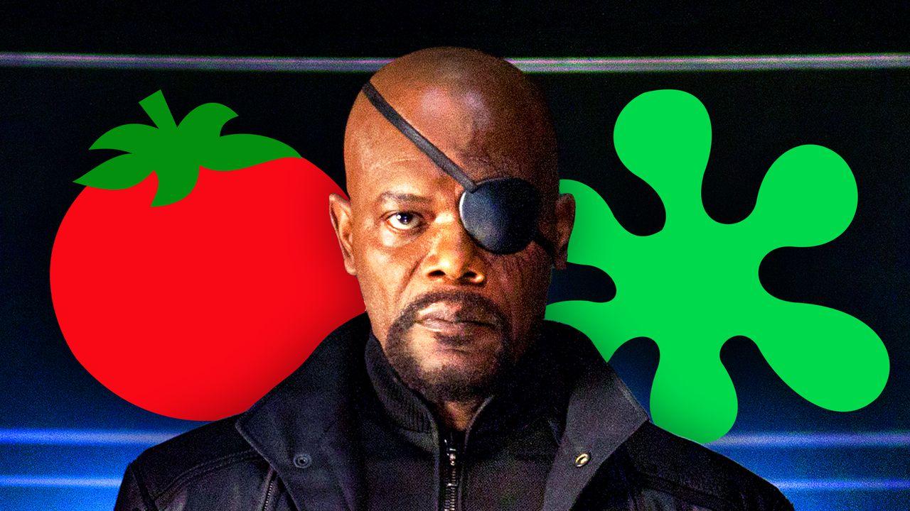 Nick Fury, Rotten Tomatoes symbols