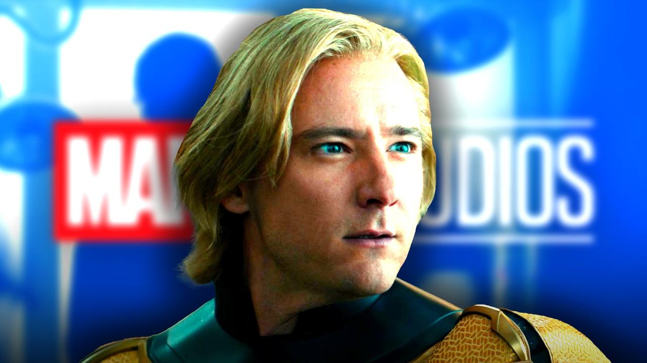 Lewis Pullman as Sentry, Marvel Studios logo