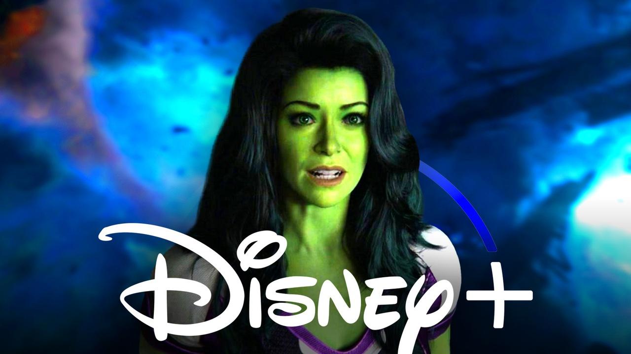She-Hulk MCU, Disney Plus Logo.