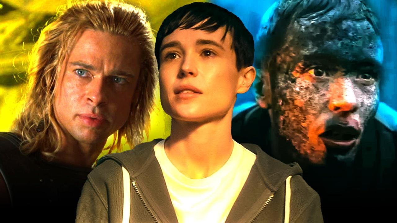 Elliot Page, Sinon in The Odyssey, Brad Pitt Achilles.