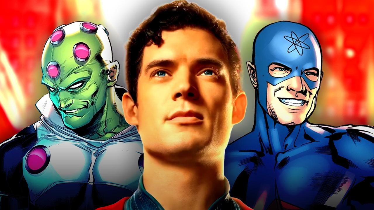 Braniac, David Corenswet as Superman, Ray Palmer's Atom