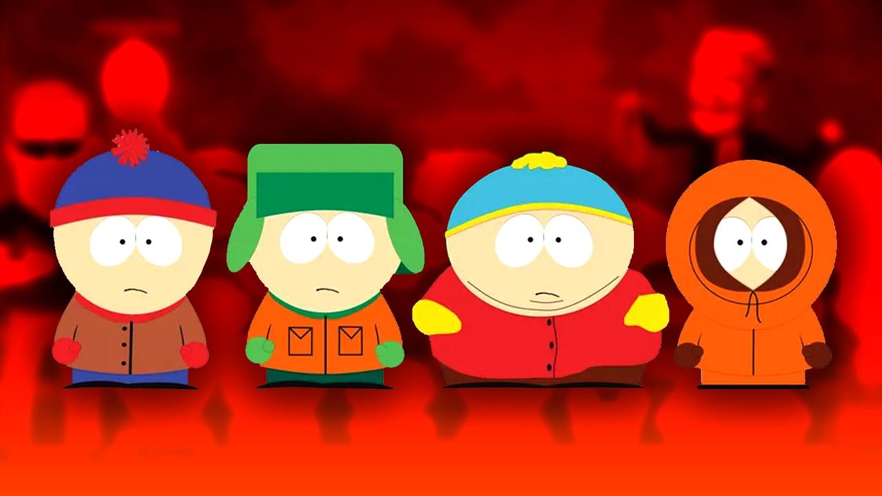 Stan, Kyle, Cartman and Kenny from South Park