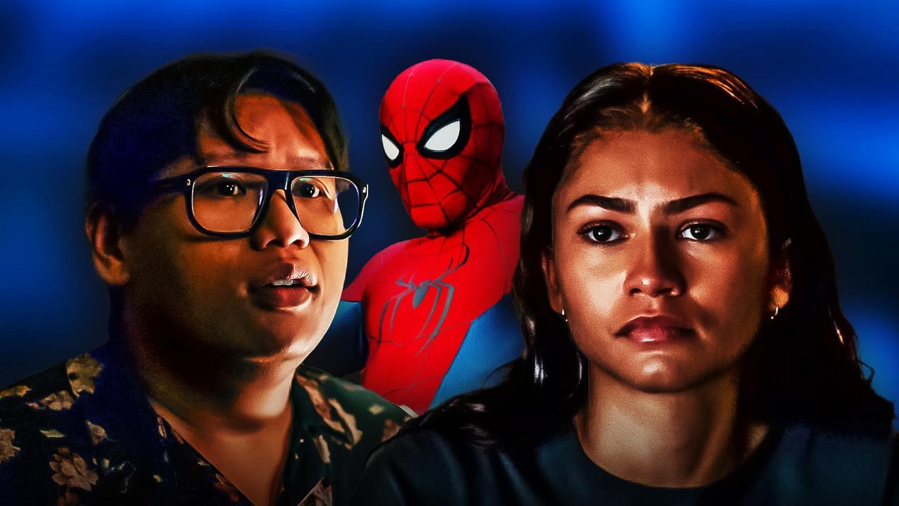 Ned, Spider-Man, MJ.