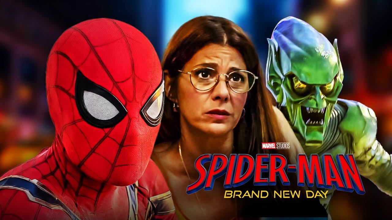 Tom Holland as Spider-Man, Aunt May, Green Goblin.