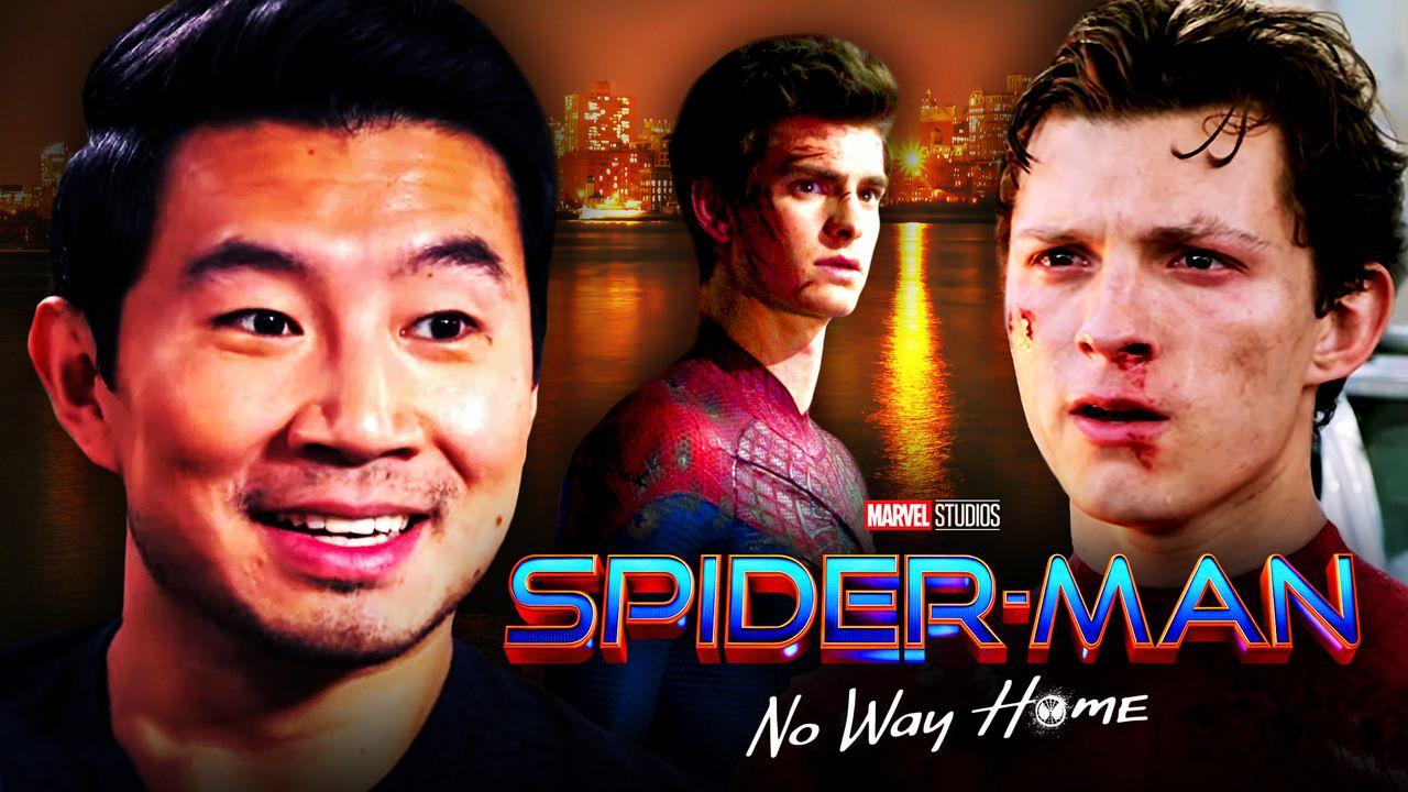 Simu Liu, Tom Holland, Spider-Man, Shang-Chi