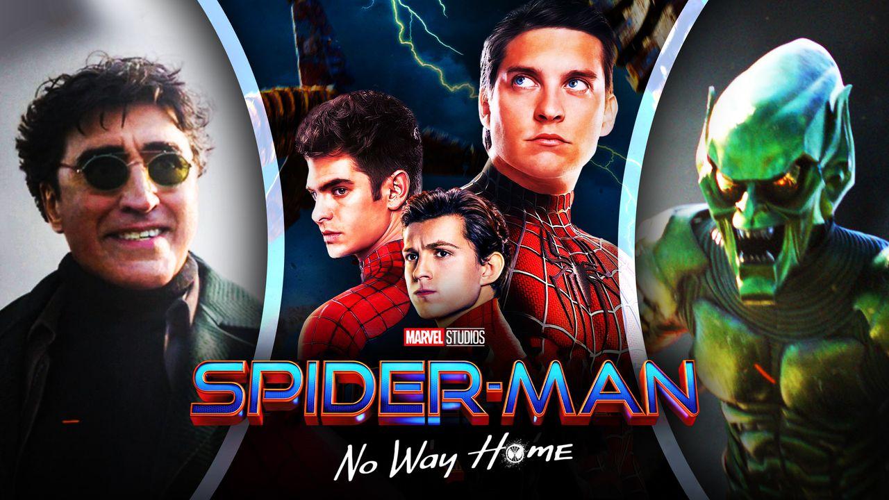 Spider-Man No Way Home Spider Men villains