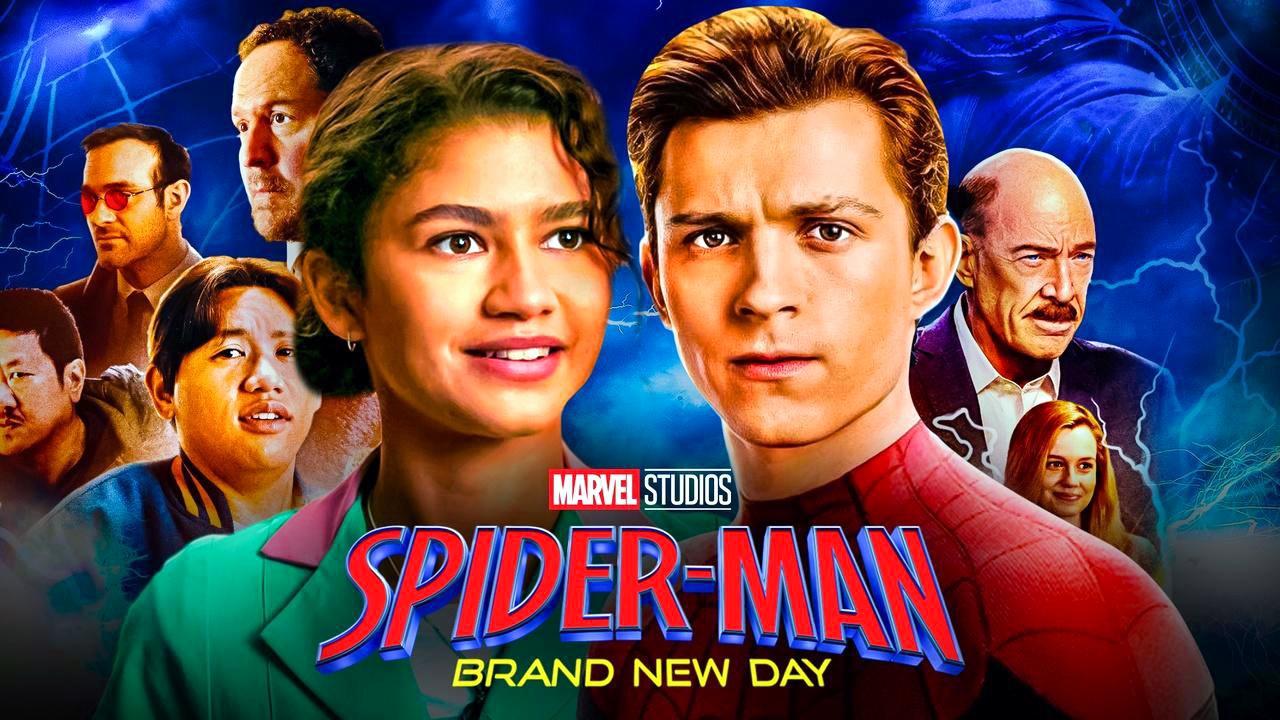 Spider-Man: Brand New Day' Main Characters and logo