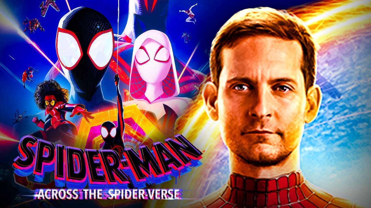 Spider Verse 2 Photos Reveal Best Look At Tobey Maguire s Cameo Spider Verse 2 Photos Reveal Best Look At Tobey Maguire s Cameo