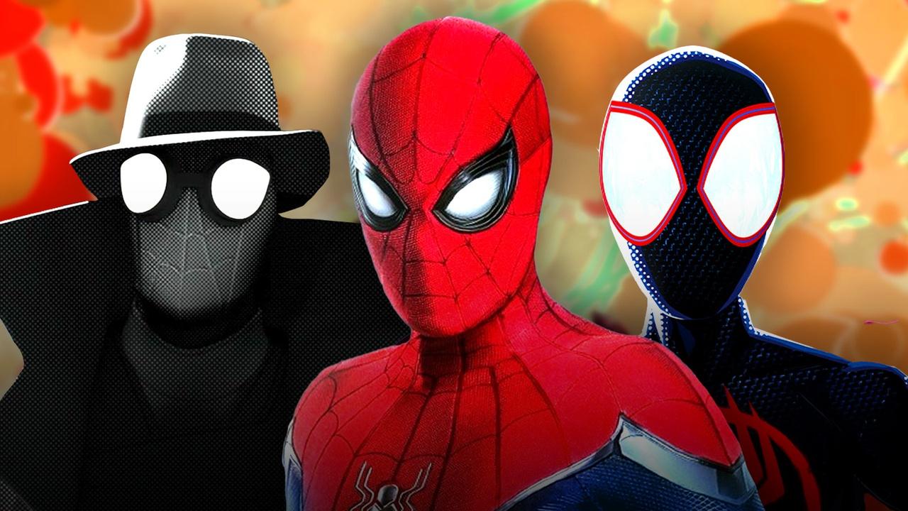 Spider-Man Noir, Tom Holland's Spider-Man, Miles Morales as Spider-Man