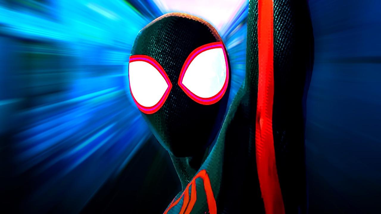 Spider-Man Miles Morales in Spider-Verse.