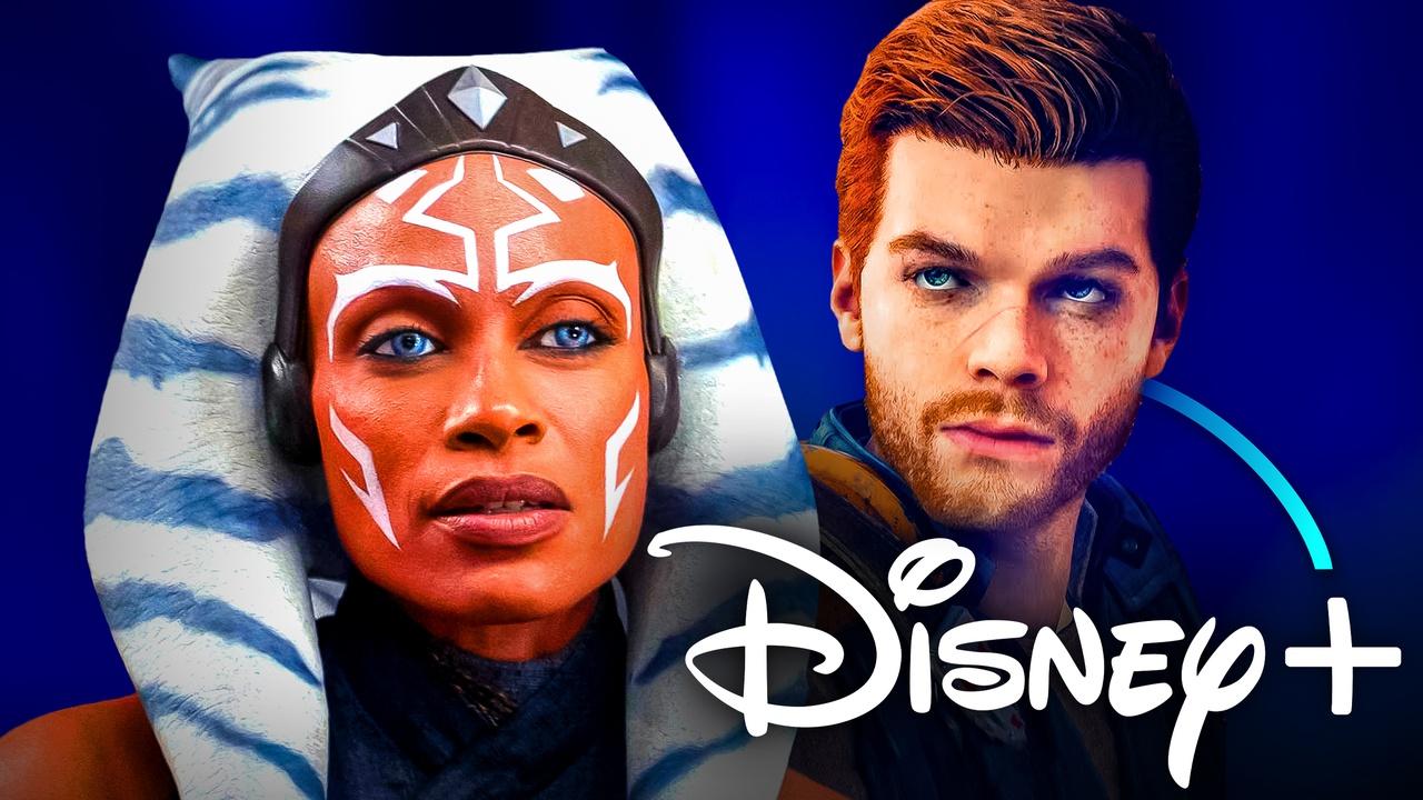 Ahsoka, Cal Kestis, Disney Plus logo