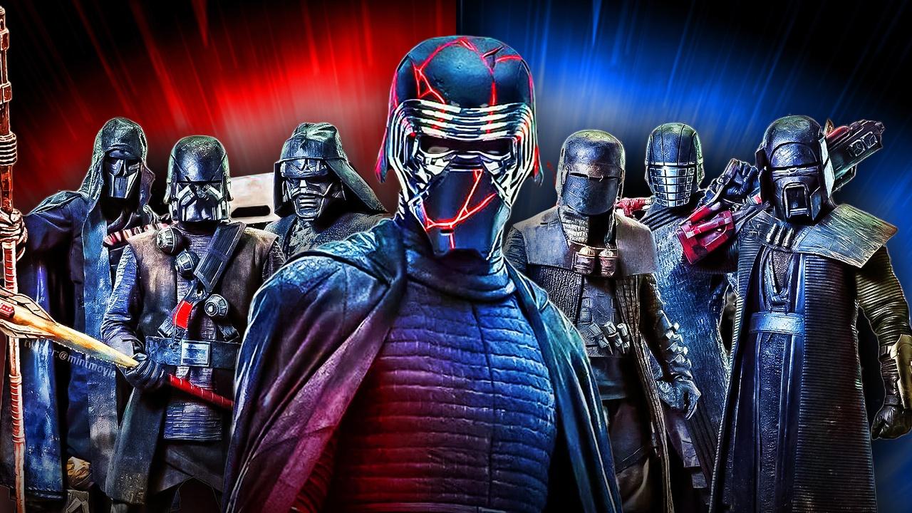 Kylo Ren and the Knights of Ren from Star Wars.