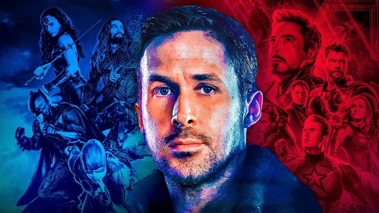 Star Wars Starfighter Ryan Gosling, Marvel and DC characters