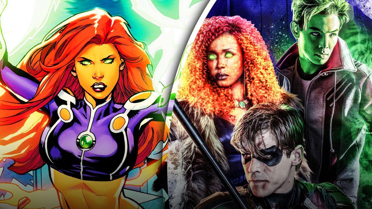 Starfire, Titans Team