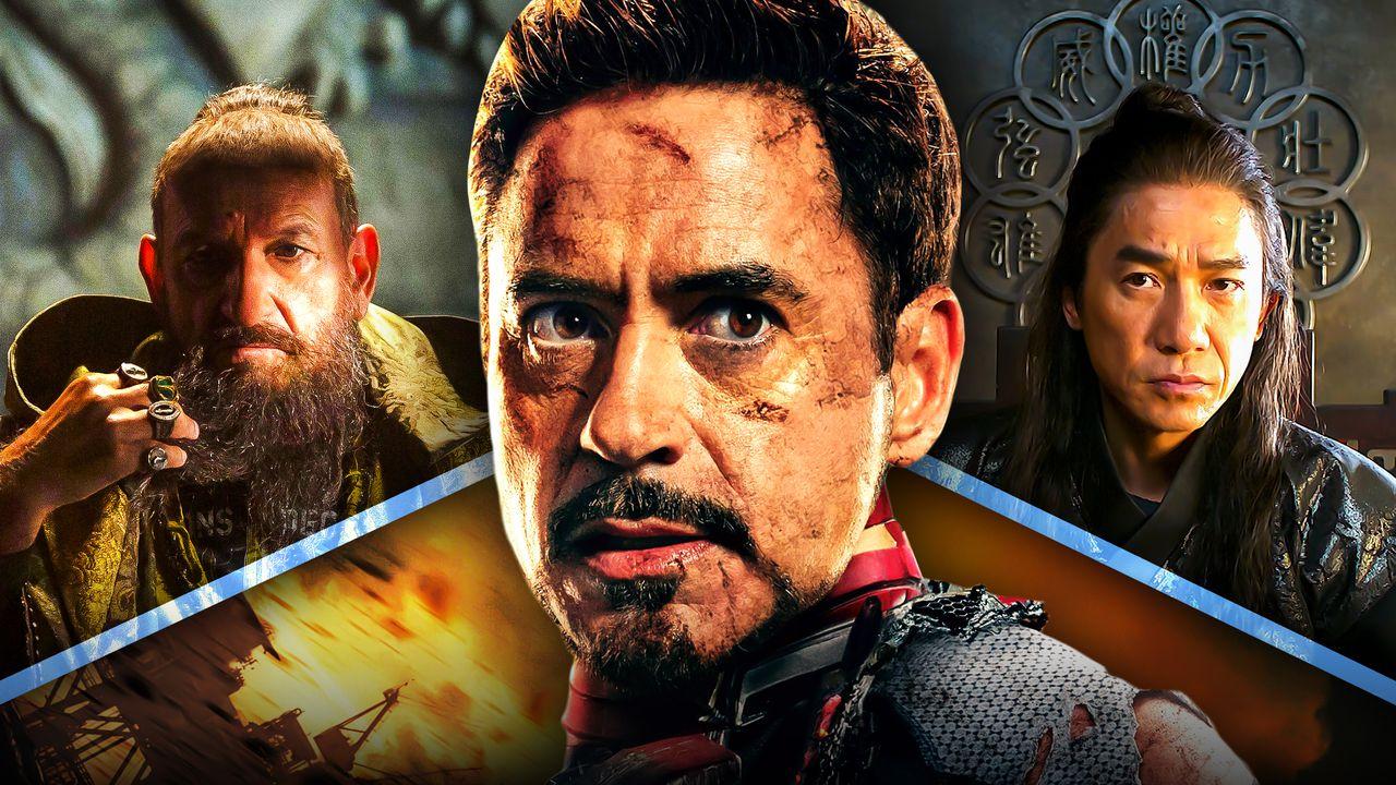 tony stark iron man 3 facial hair