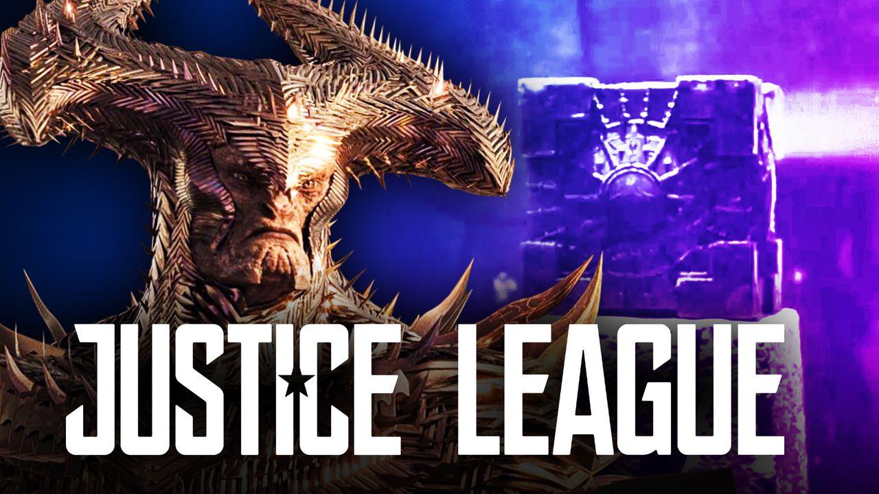 Steppenwolf Motherbox Justice League logo