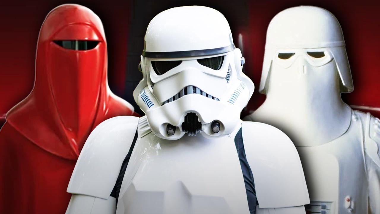 Royal Guard Trooper, Stormtrooper, Snowtrooper Star Wars