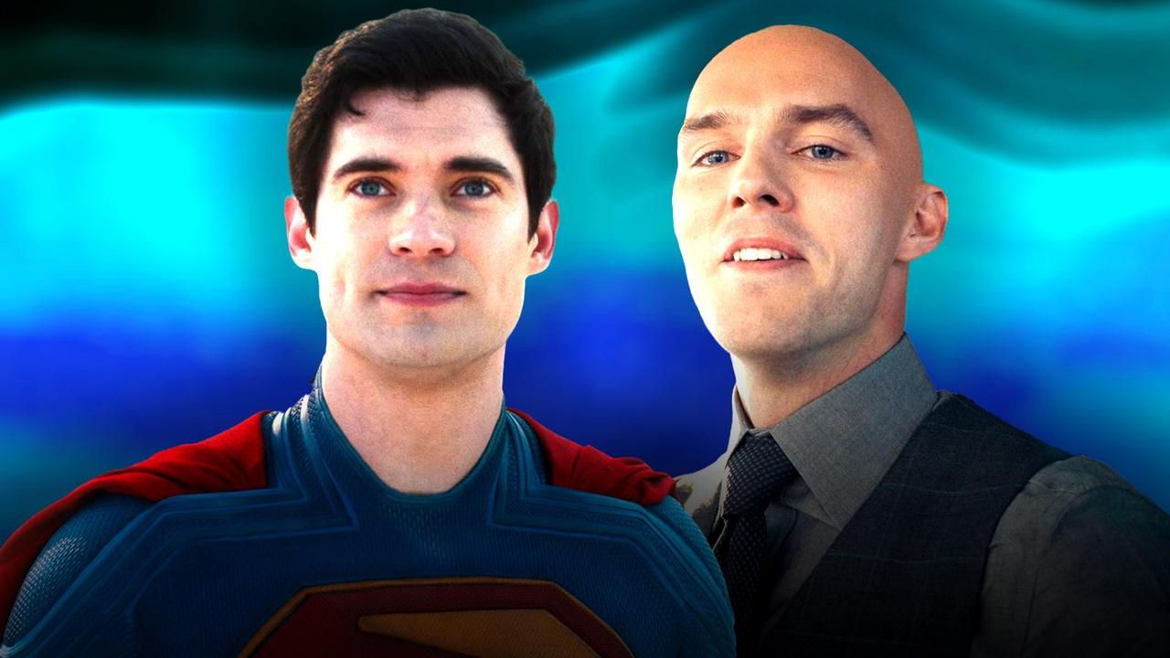Superman and Lex Luthor.