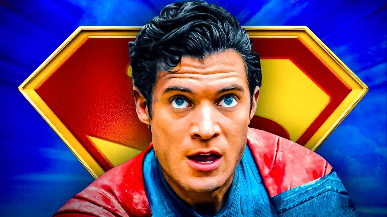 David Corenswet as Superman close up