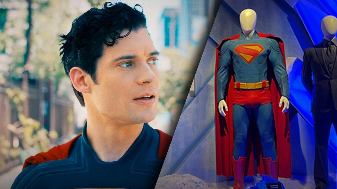 Superman David Corenswet, Costume in Warner Bros Lot