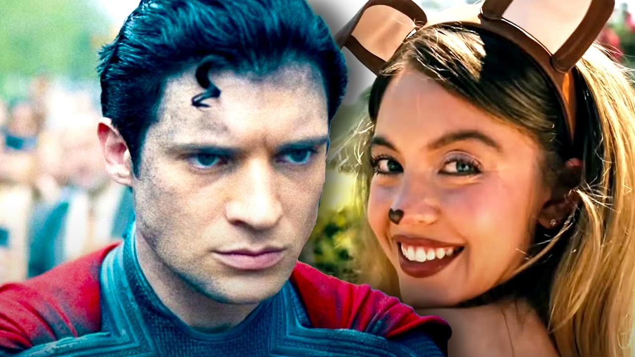 David Corenswet Superman, Sydney Sweeney Euphoria.