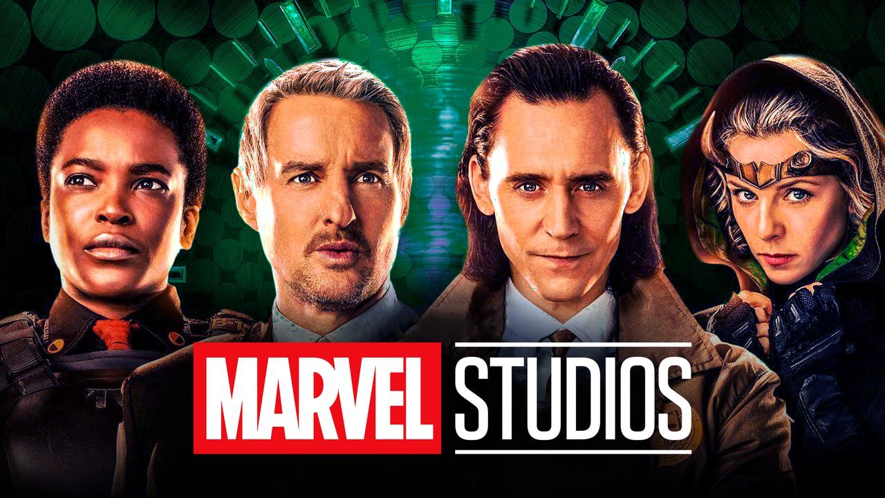 Team Loki, Hunter B-12, Mobius, Loki, Sylvie, Marvel Studios logo