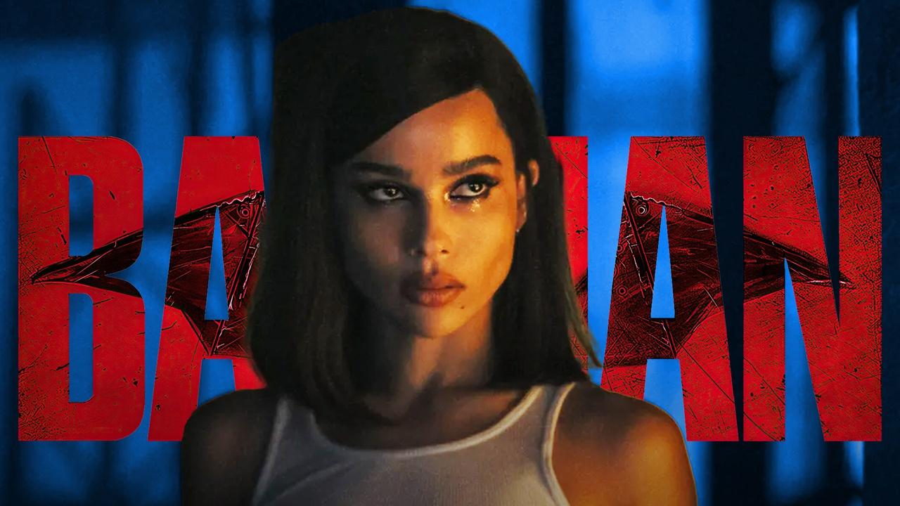 Zoe Kravitz as Catwoman, The Batman Logo