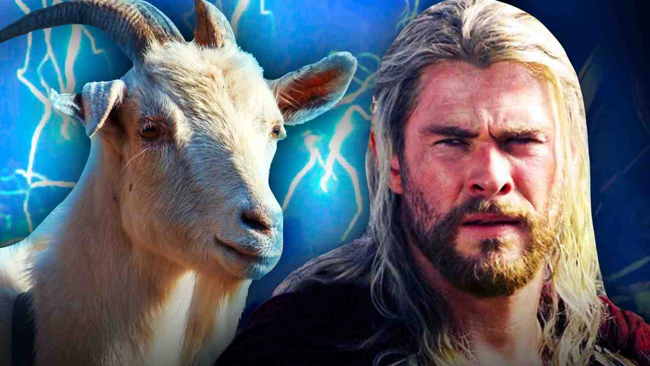 Thor 4 Chris Hemsworth Set Photo Reveals Mystical Goat With MCU Hero The Direct