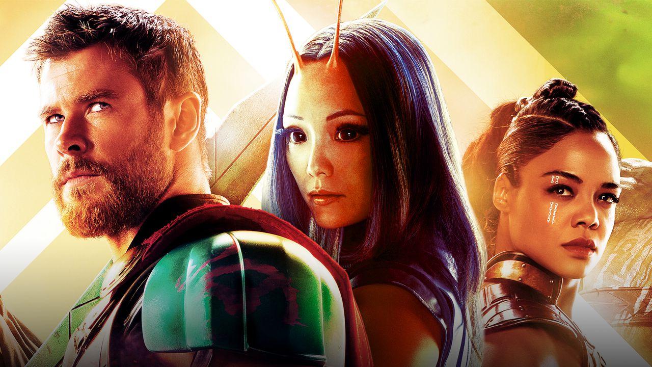 Thor, Mantis, Valkyrie MCU