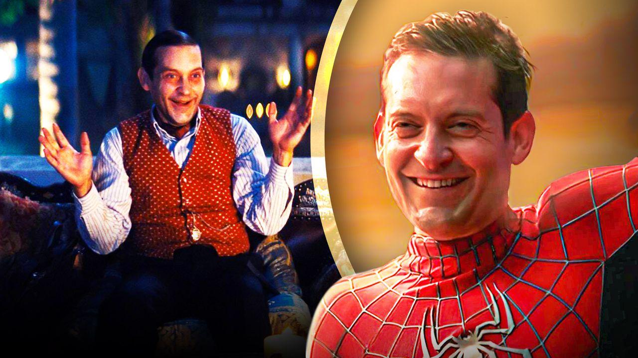 Tobey Maguire in Babylon and Spider-Man: No Way Home